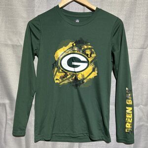 NFL‎ Green Bay Packers Football Youth Medium (10-12) NFL Brand Long Sleeve Shirt